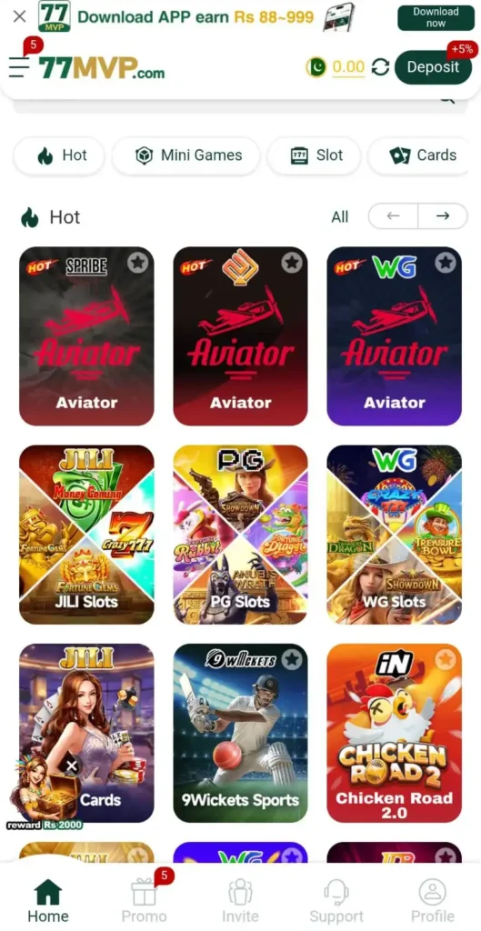 777 MVP Game APP