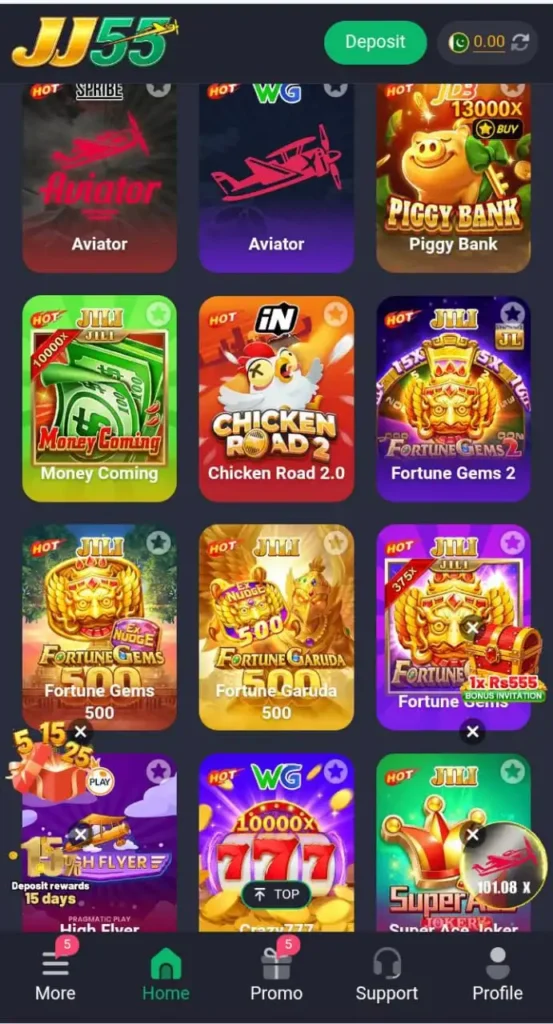 JJ 555 Game APK