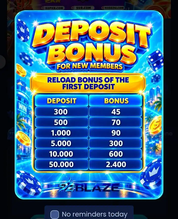 92 BLAZE Game APP