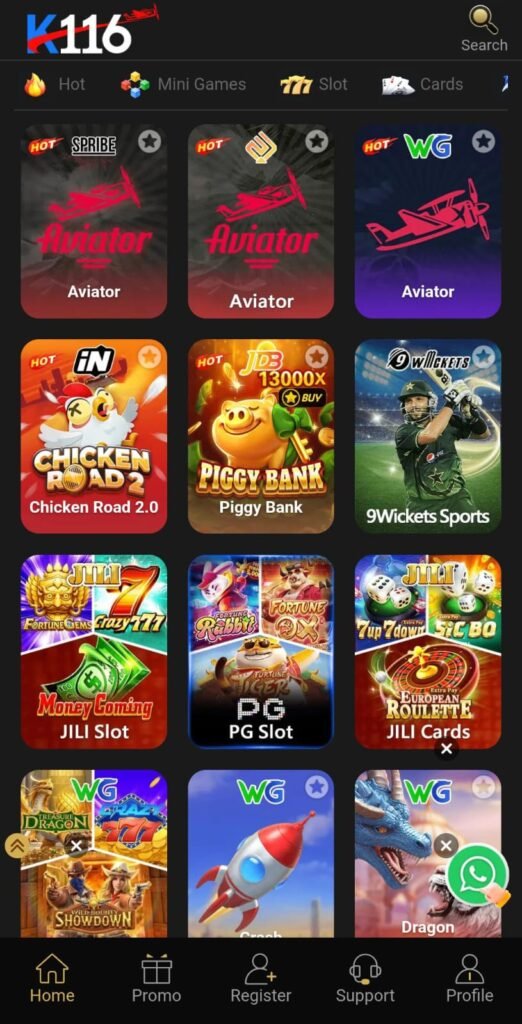 K1116 Game APK